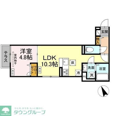 (仮称)中野区鷺宮3丁目PJの物件間取画像